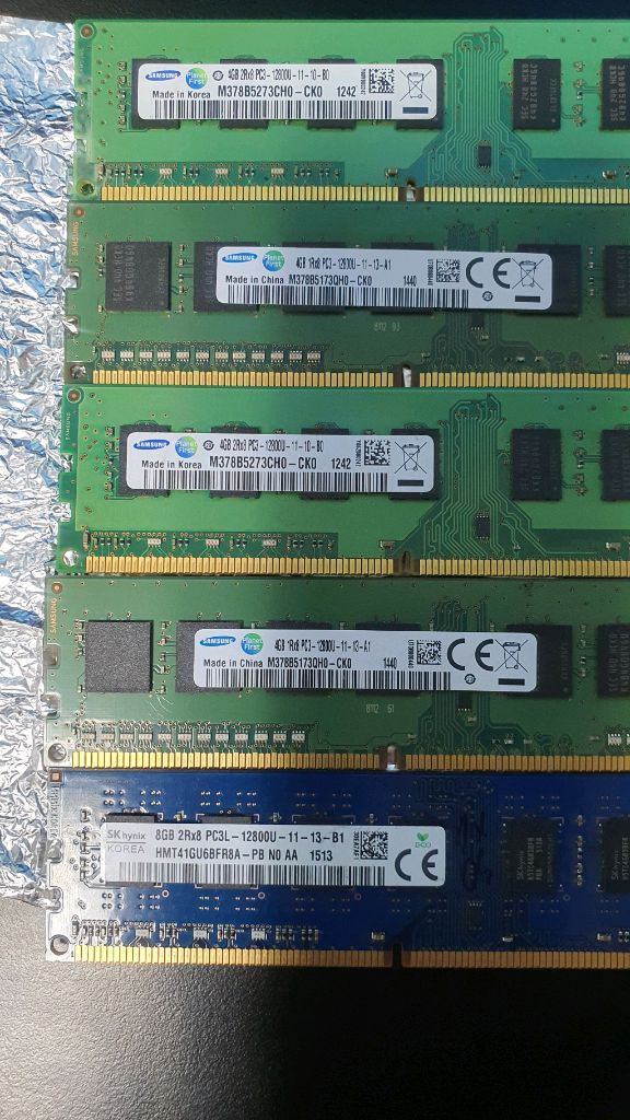 DDR3 8GB , 4GB 삼성 ,하이닉스 이미지