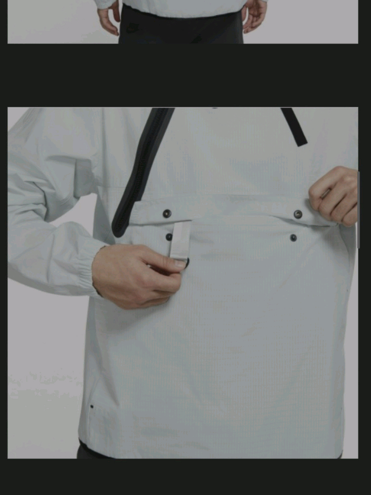 나이키 바람막이 반집업 태크팩 자켓 이미지