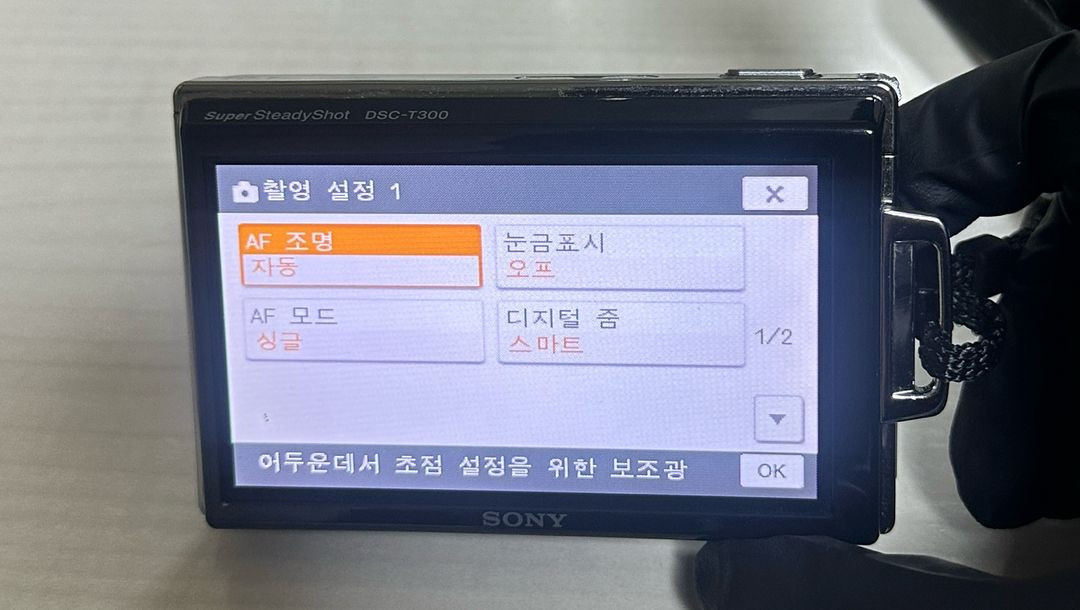 소니 사이버샷 DSC-T300 디카 이미지