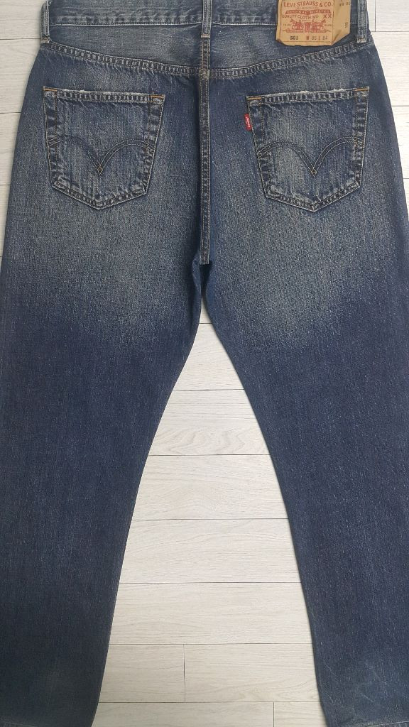 리바이스진501(해외판) S.F 34인치(No.51)정품! 드라이완료! 이미지