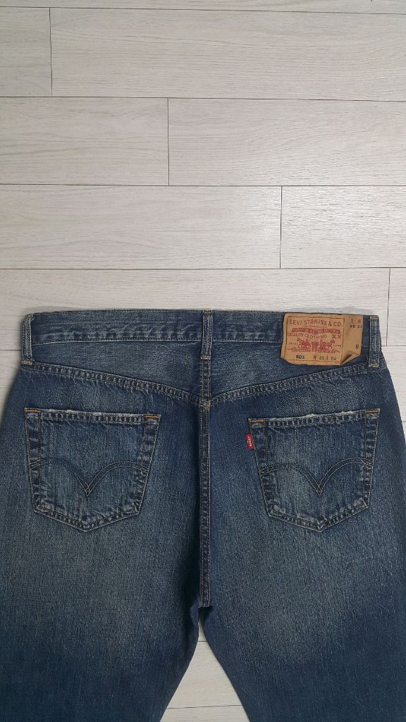 리바이스진501(해외판) S.F 34인치(No.51)정품! 드라이완료! 이미지