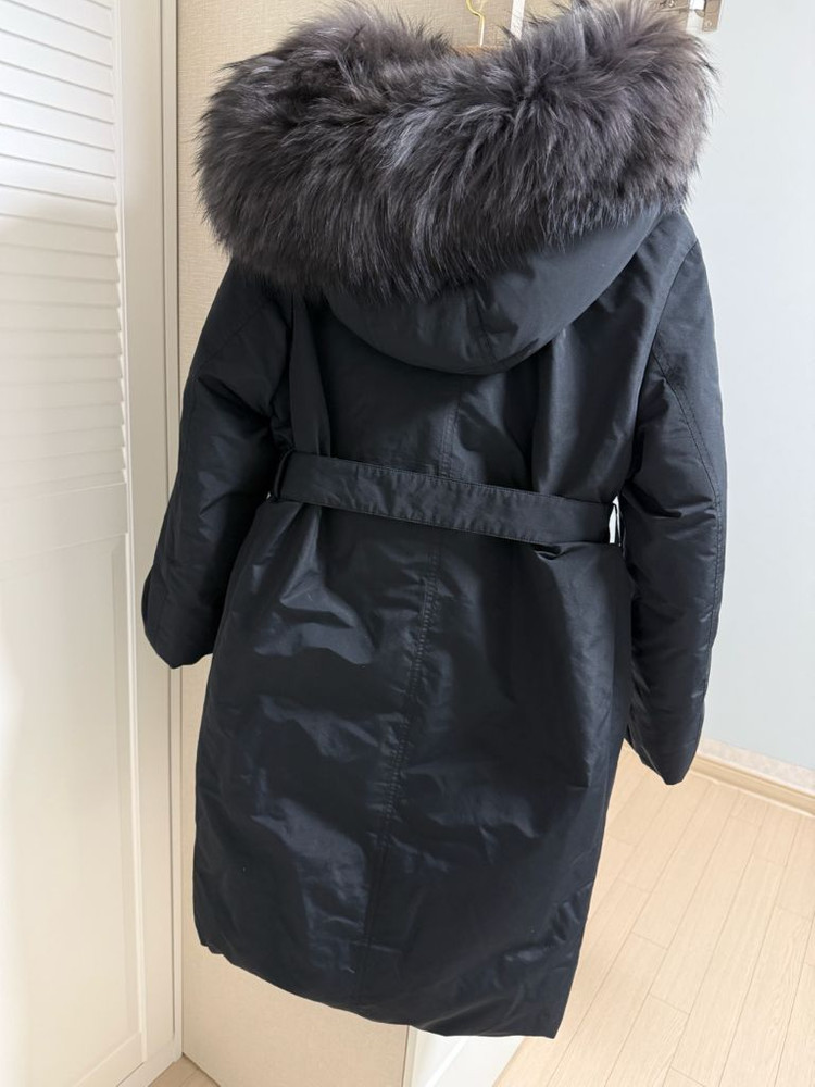 구호 모피 폭스퍼 구스패딩 이미지