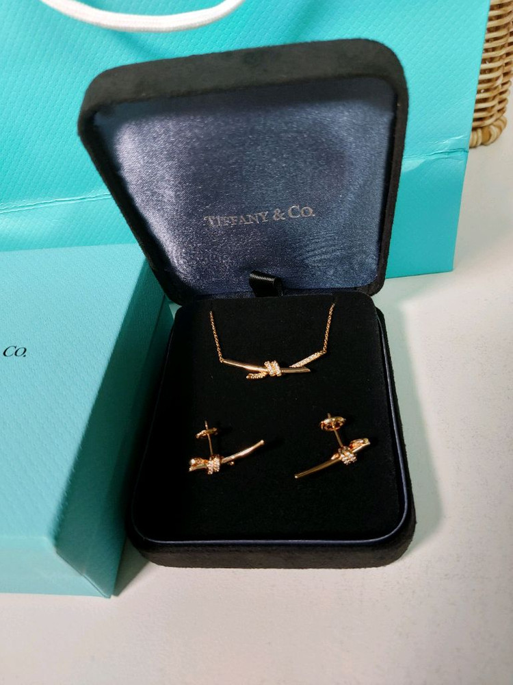티파니 노트 목걸이/ 귀걸이 이미지