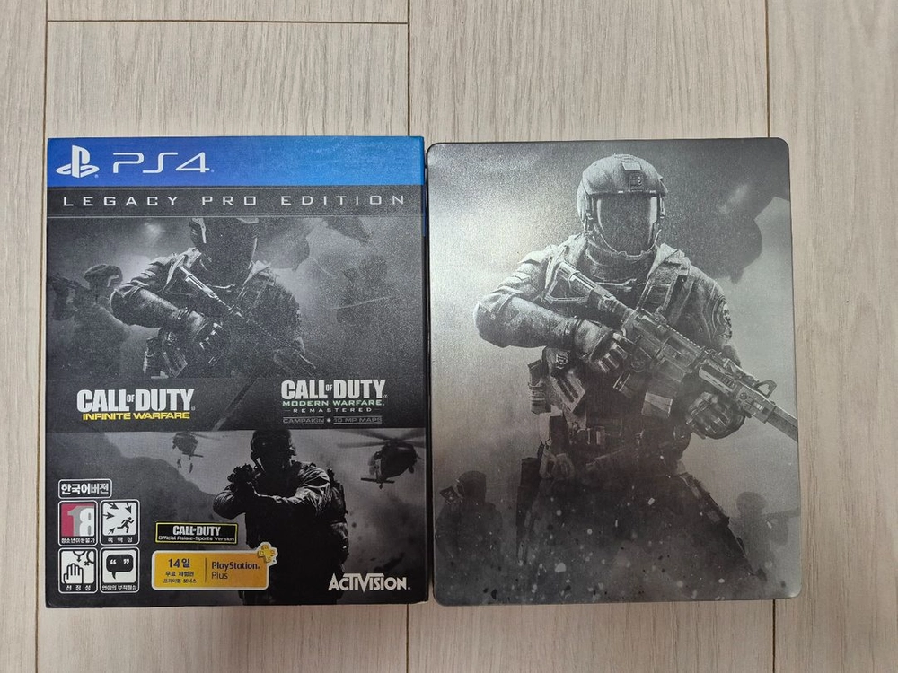 PS4 콜오브듀티 레거시 프로 에디션 (인피니트 워페어만, 스틸북포함) - 안심되는 중고거래