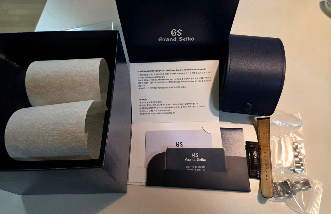 그랜드세이코 sbgx263 새상품급(+정품 디버클) 판매 이미지