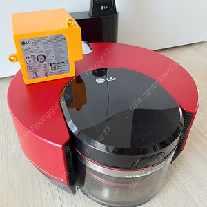 청소기 코드제로 로봇 r9 배터리 내놓습니다 이미지