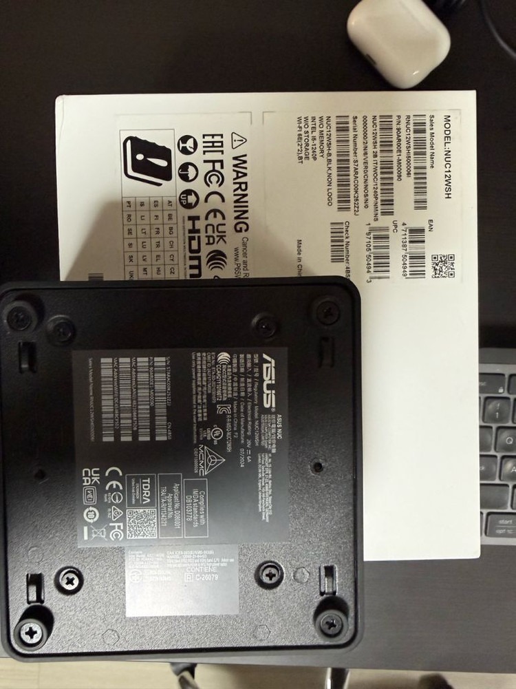 아수스 ASUS NUC PRO 미니pc NUC12 PRO 이미지
