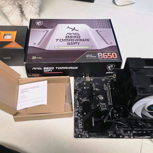 라이젠 7800X3D + MSI B650 토마호크 WIFI + ag620 디지털 팝니다. 이미지