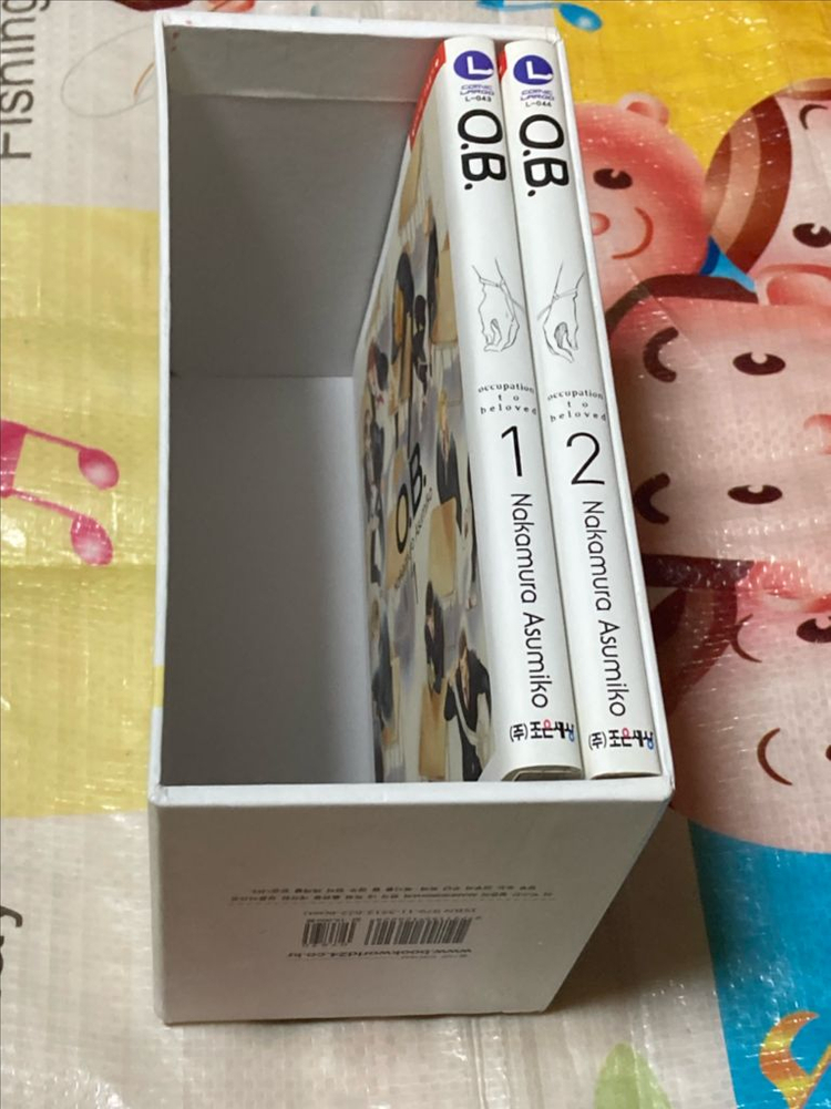 O.B 1,2 박스 한정판 만화 나카무라 아스미코 이미지