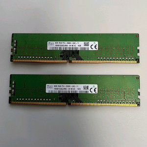 DDR4 2666 8GB 메모리 2개 세트 이미지