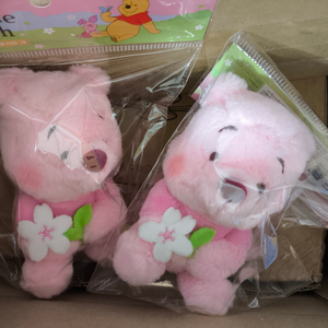 컴포즈커피 곰돌이 푸 키링 1.2 벚꽃 이미지