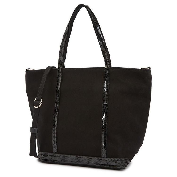 (새상품/정품) 바네사브루노 블랙 카바스백 스몰 이미지