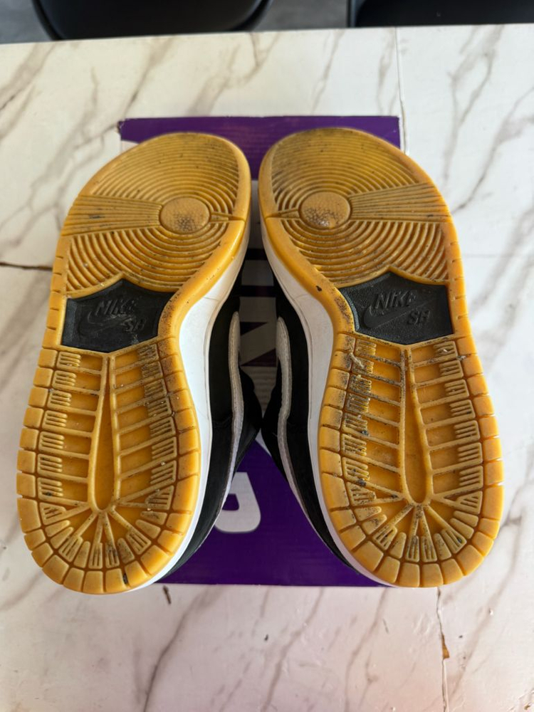 (정품) 나이키SB 덩크 로우 프로 블랙 화이트 270 팝니다 이미지