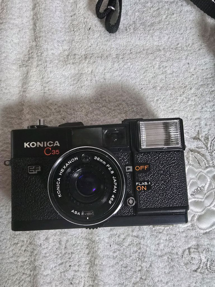 부품용 코니카 C35 필름카메라 EF 3대 일괄 내용참고 이미지