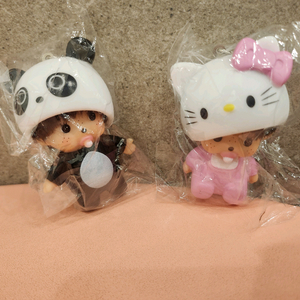 몬치치 키링(팬더/키티) 이미지