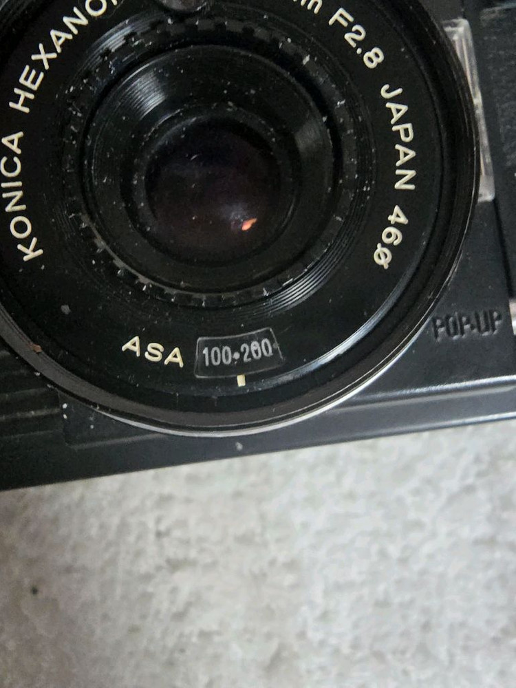 부품용 코니카 C35 필름 카메라 4대 일괄 내용참고 이미지