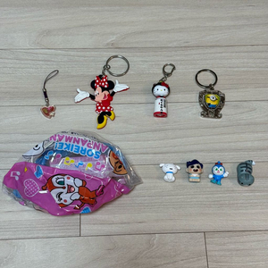 각종 키링 열쇠고리 피규어 일괄 판매 이미지