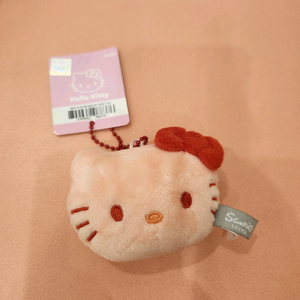 산리오 헬로키티 얼굴 인형 키링 이미지