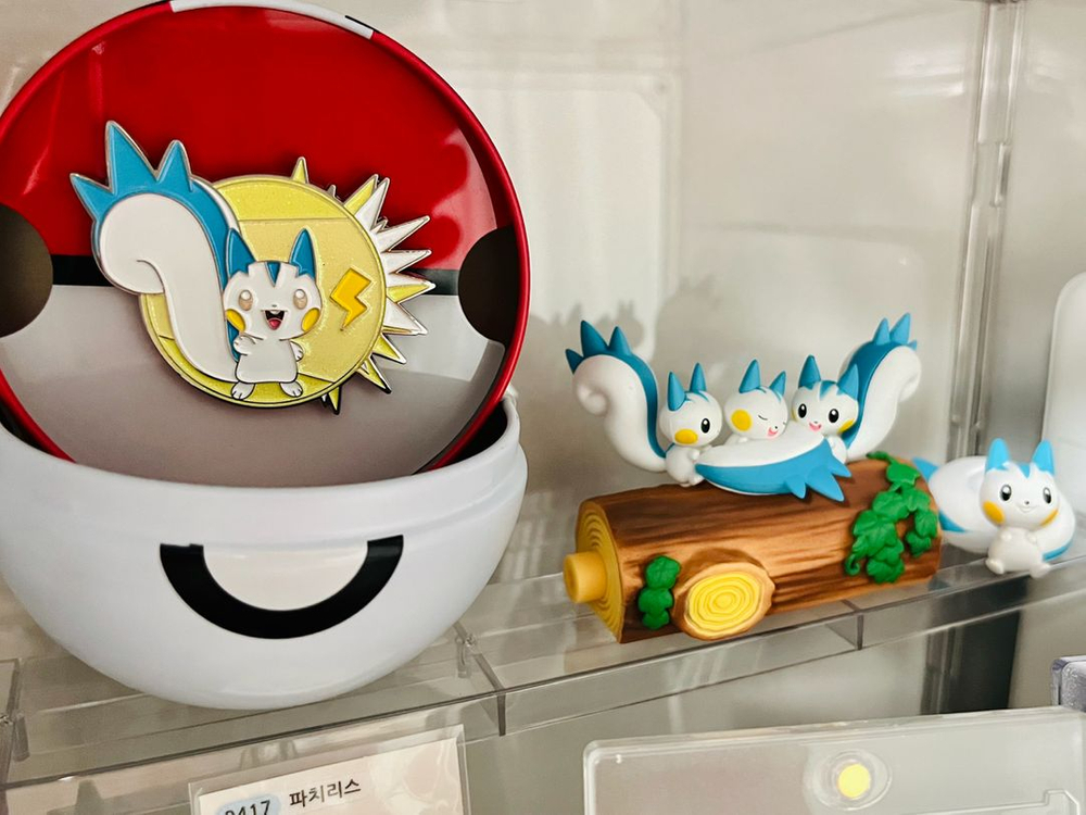 포켓몬스터 파치리스 피규어 가챠 리멘트 뱃지 아크릴 인형 등 일괄 이미지