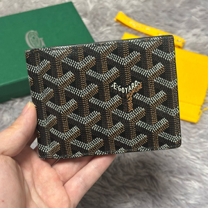 [풀구성] 고야드 생토마 머니클립 반지갑 블랙 이미지