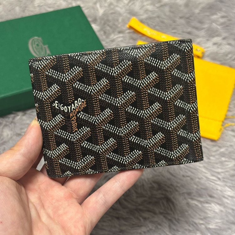 [풀구성] 고야드 생토마 머니클립 반지갑 블랙 이미지