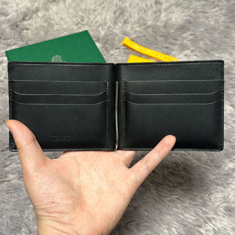 [풀구성] 고야드 생토마 머니클립 반지갑 블랙 이미지