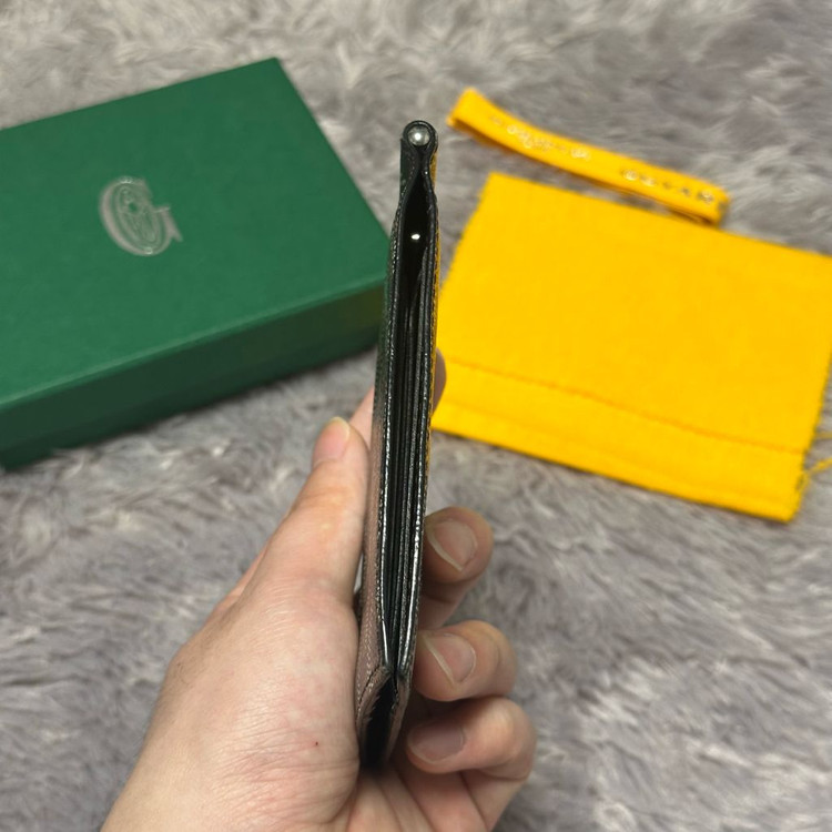 [풀구성] 고야드 생토마 머니클립 반지갑 블랙 이미지