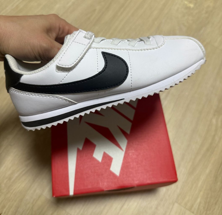 나이키 키즈 코르테즈 이지온 아동 운동화 190 1회착 이미지