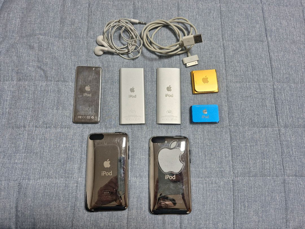 APPLE IPOD 정크기기 총7점 일괄 판매합니다. 이미지