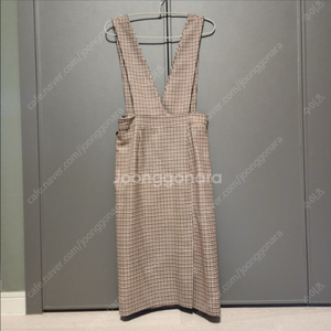 LIST 체크 뷔스티에 원피스 55 이미지