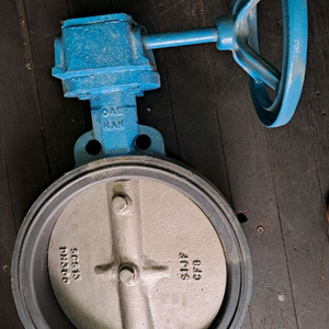 대한밸브 기어식 버터플라이 밸브 (300A)주요 특징:브랜드: DAEHAN (대한밸브)사이즈: 300A 이미지