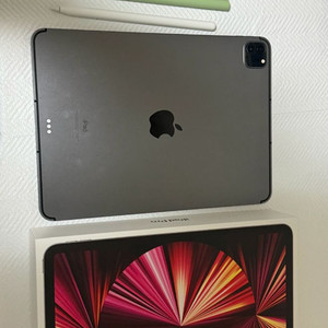 아이패드 프로 11인치 3세대(m1) 스그 셀룰러 풀박 + 애플펜슬 2세대 이미지