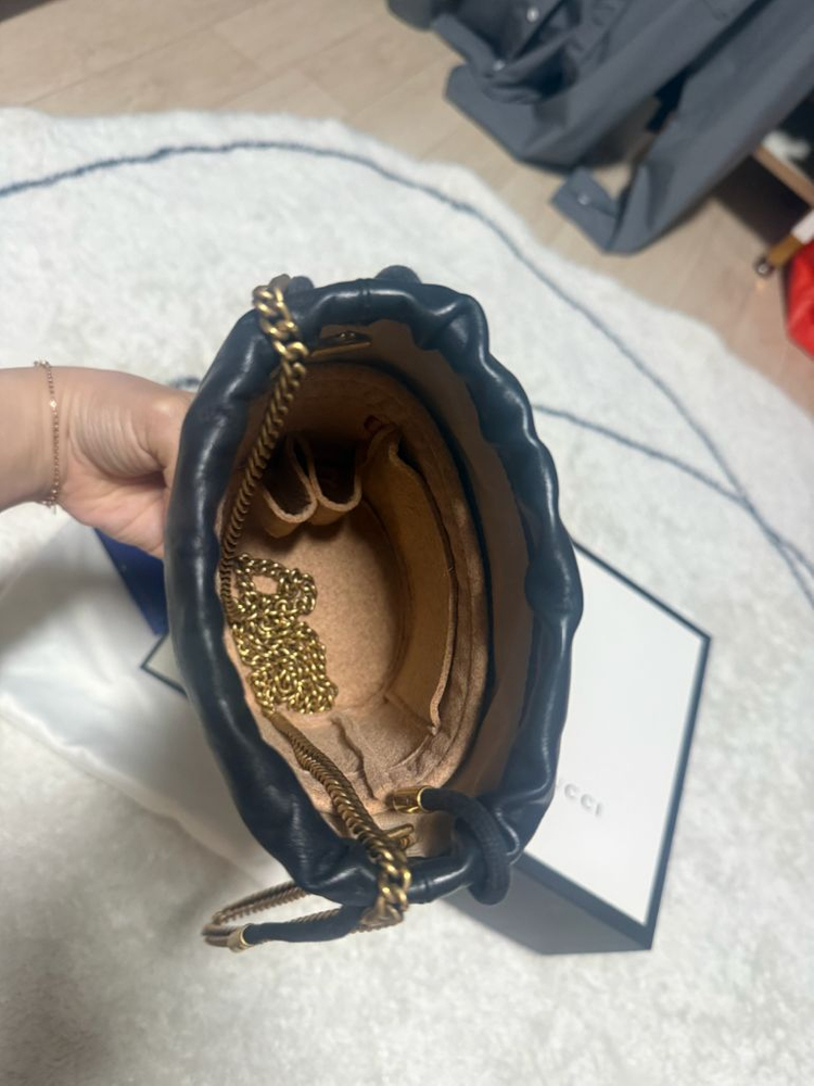 구찌 마몬트 미니 버킷백 복조리백 이미지