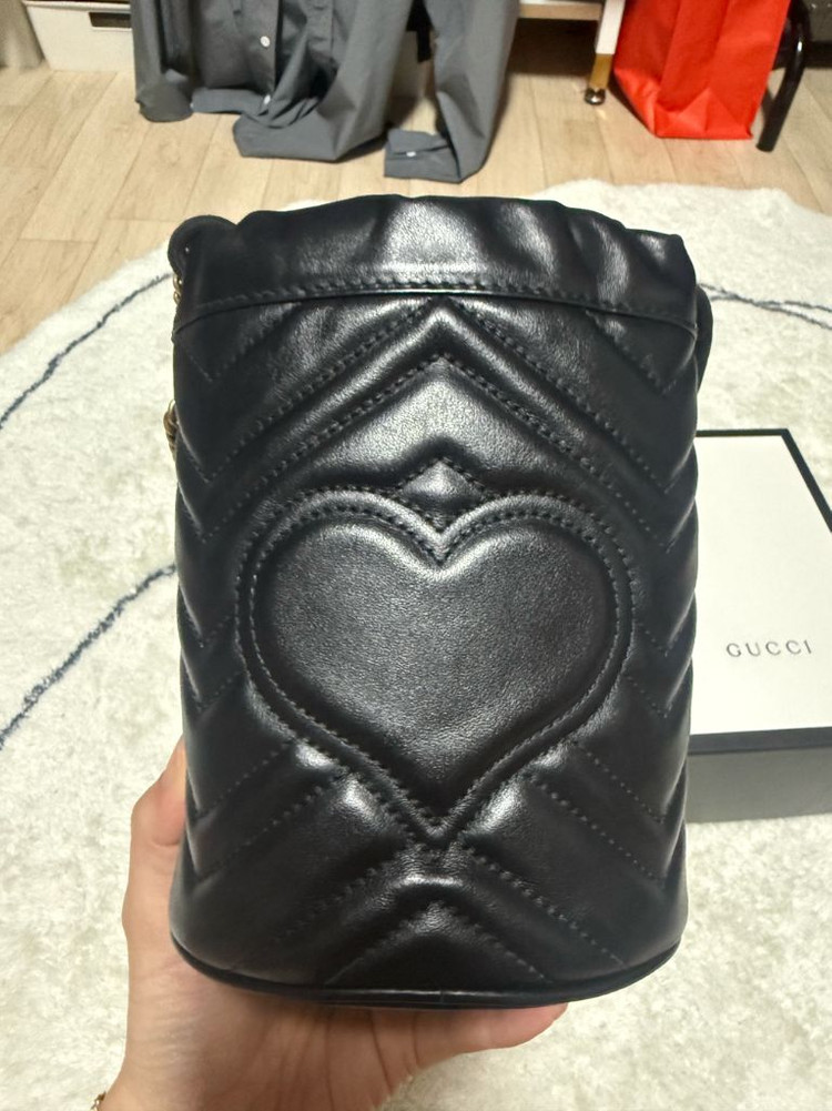 구찌 마몬트 미니 버킷백 복조리백 이미지