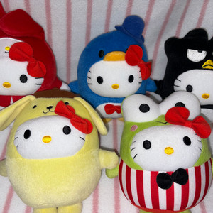 산리오 맥도날드 2014 콜라보 헬로키티 인형 일괄 이미지