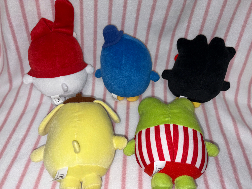 산리오 맥도날드 2014 콜라보 헬로키티 인형 일괄 이미지