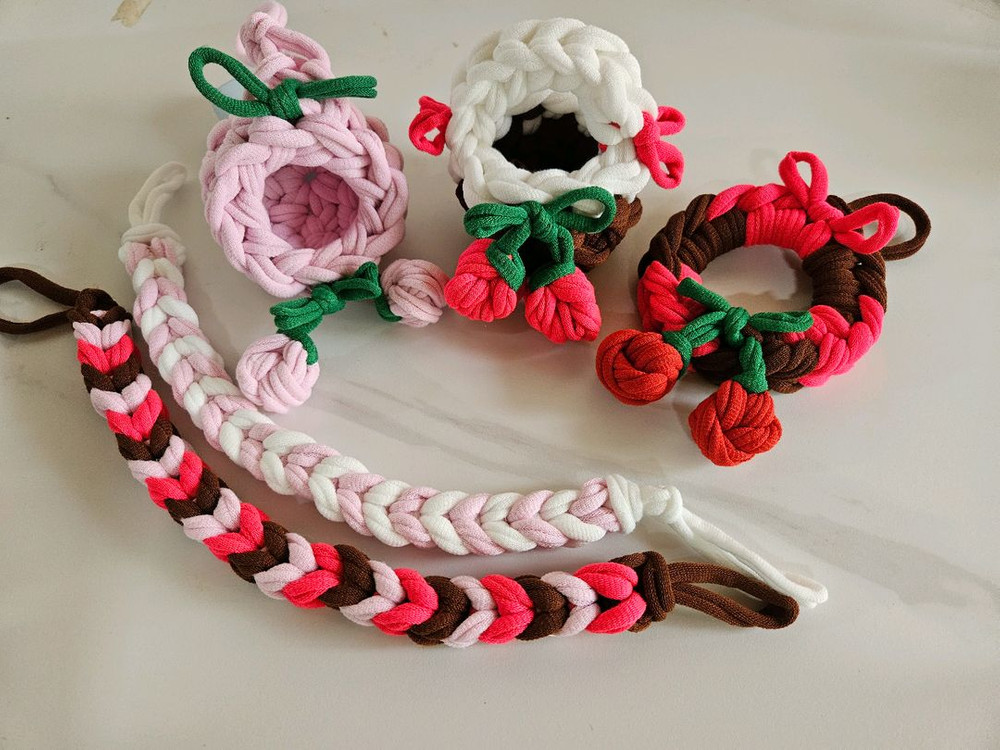 피그미다람쥐,양말목 과일세트 이미지