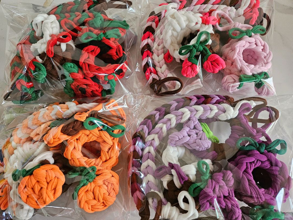 피그미다람쥐,양말목 과일세트 이미지