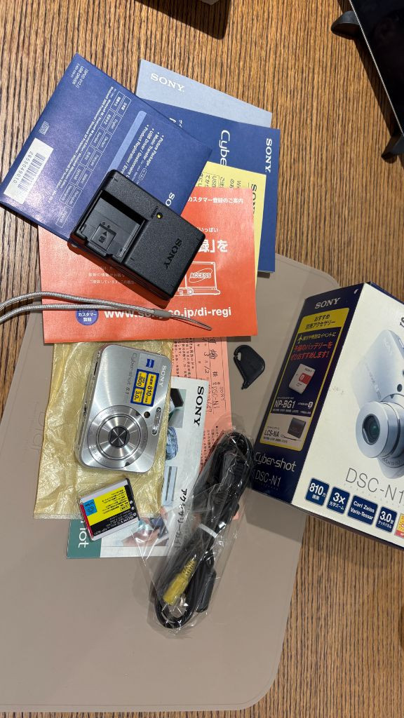미사용/ 소니 사이버샷 빈티지 디카 DSC-N1 카메라 이미지
