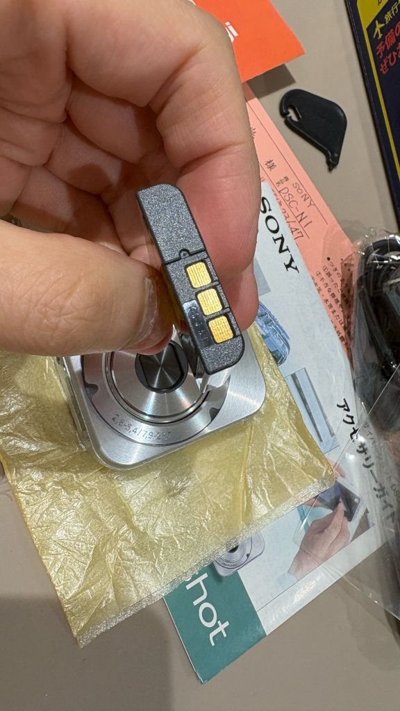 미사용/ 소니 사이버샷 빈티지 디카 DSC-N1 카메라 이미지