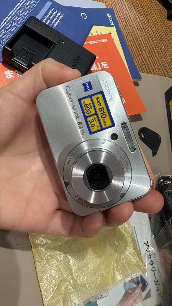 미사용/ 소니 사이버샷 빈티지 디카 DSC-N1 카메라 이미지