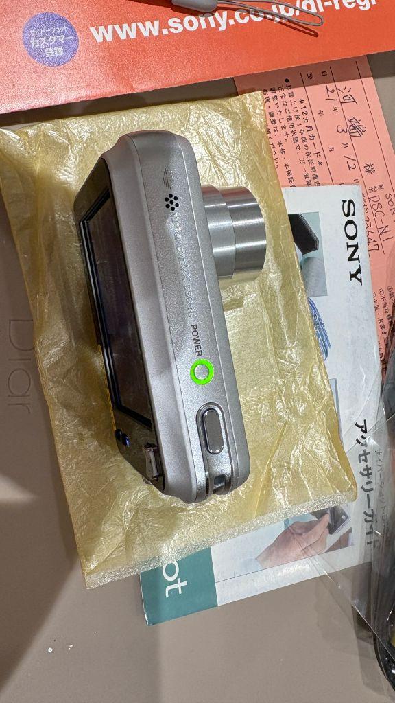 미사용/ 소니 사이버샷 빈티지 디카 DSC-N1 카메라 이미지