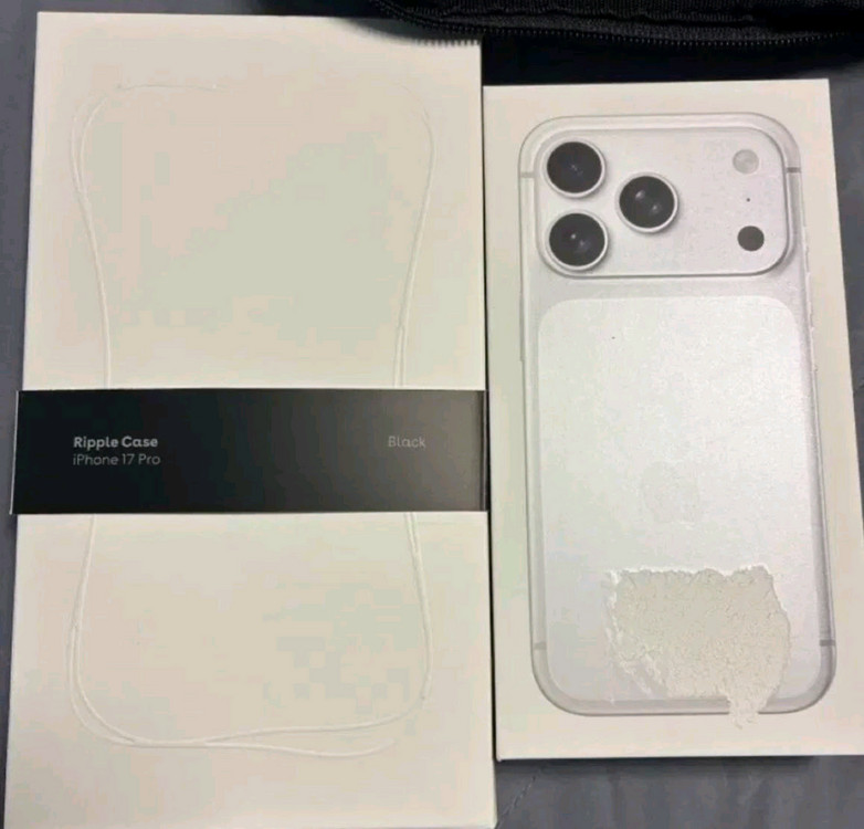 아이폰17프로 실버256GB + 립스케일 케이스 이미지