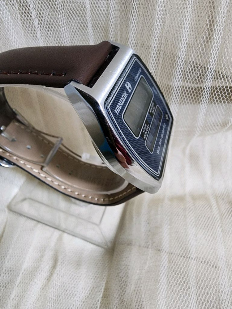 80s 한독 빈티지 솔라 쿼츠 전자시계 이미지