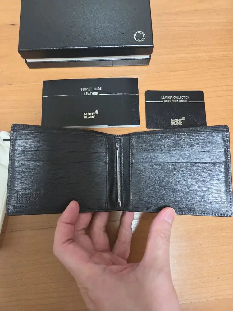 몽블랑 머니클립 반지갑 101867 이미지