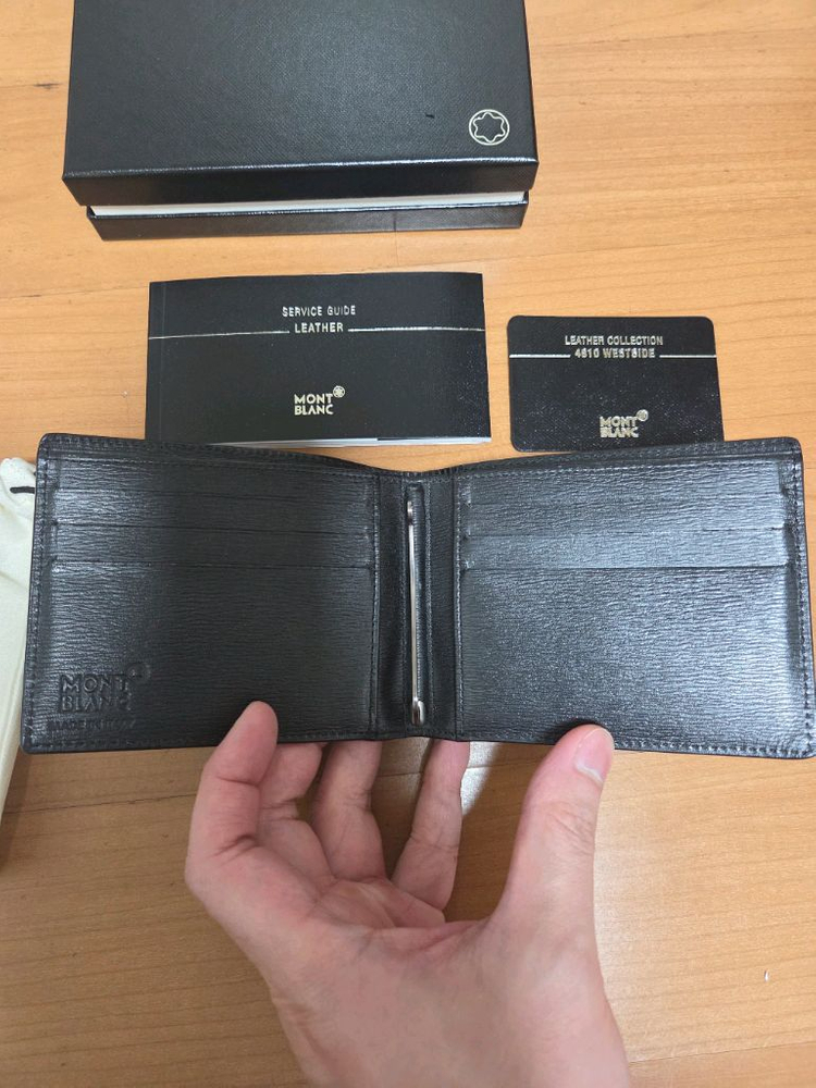 몽블랑 머니클립 반지갑 101867 이미지