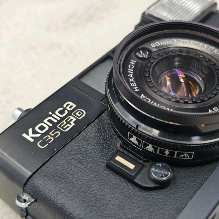(주말한정특가) 코니카 Konica C35 EF D 필름카메라 필카 앤틱 이미지