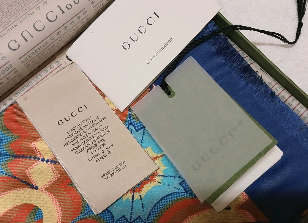 구찌 100주년 리미티드 에디션 스카프 이미지