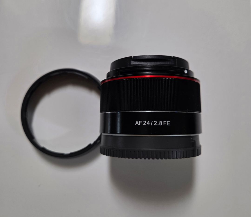 삼양 24mm f2.8 / 24.8 소니마운트 판매합니다. 이미지