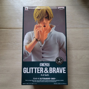 신품 미개봉 원피스 피규어 GLITTER & BRAVE 상디 레어 ver. 이미지